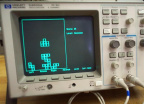 Tetris on an oscilloscope